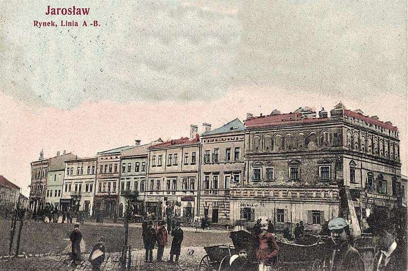 Jarosław na starych pocztówkach